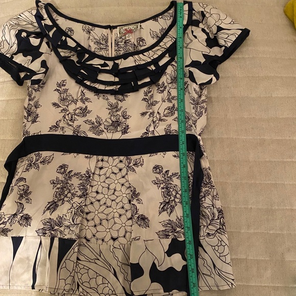 Anthropologie Tie-Waist Blouse - Picture 5 of 5